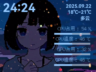 像素短发