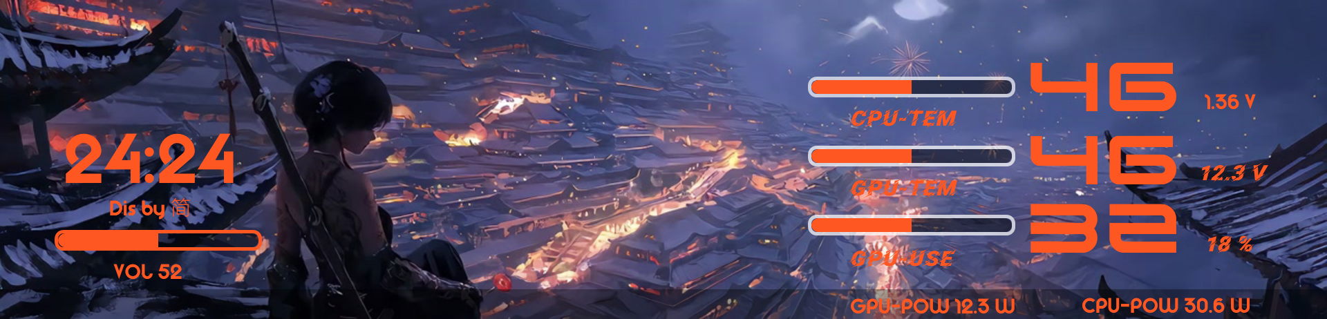 简·小玉看烟花