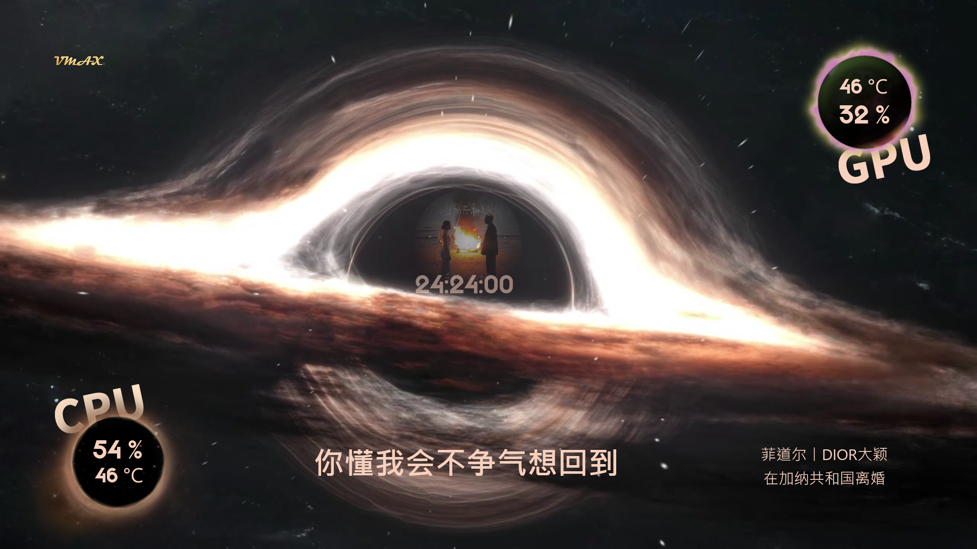简·黑洞频率