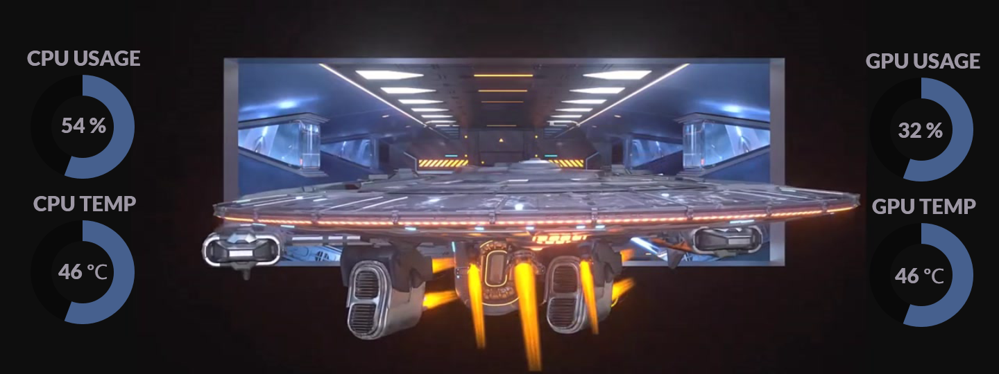 裸视3D飞碟